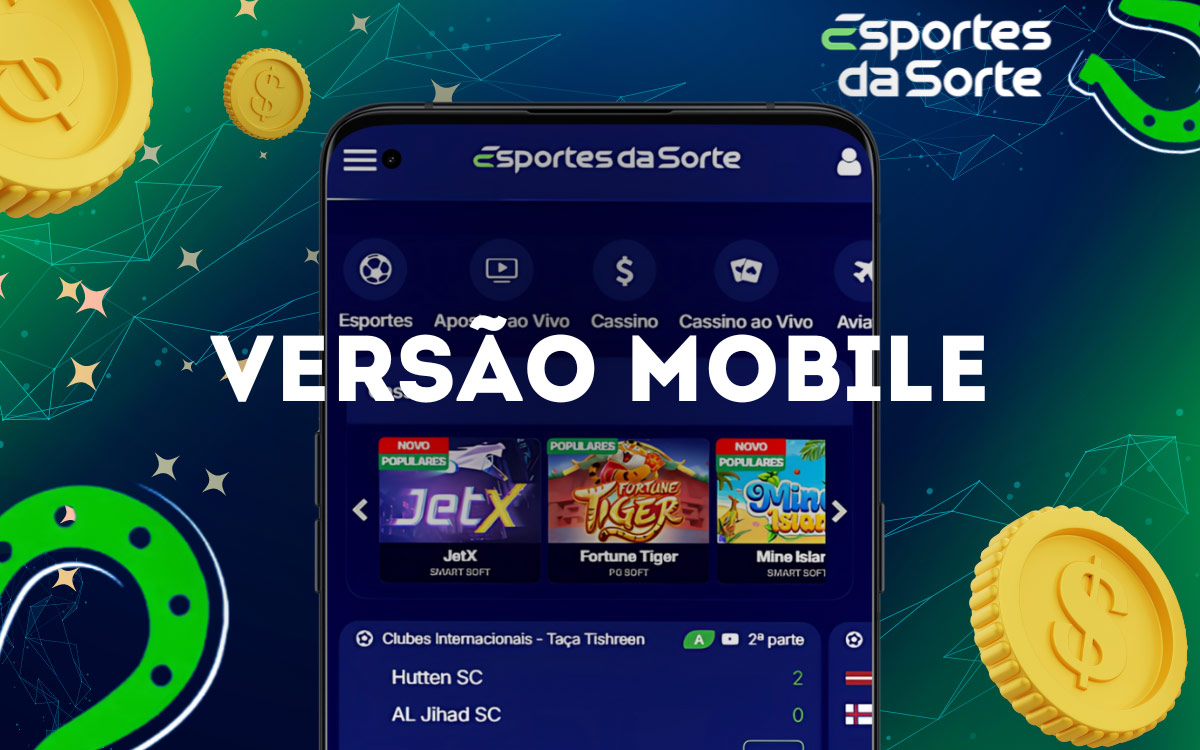 Versão móvel do Lucky Sports disponível